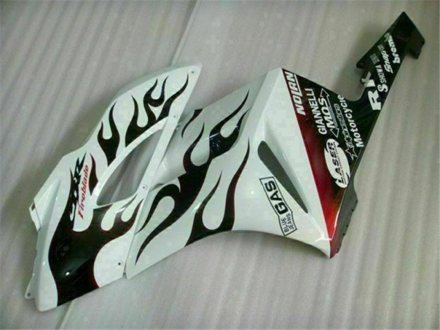 White 2004-2005 Honda CBR1000RR Motorcycle Fairing White 2004-2005 Honda CBR1000RR Motorcycle Fairing