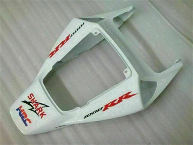 White 2004-2005 Honda CBR1000RR Motorcycle Fairing White 2004-2005 Honda CBR1000RR Motorcycle Fairing