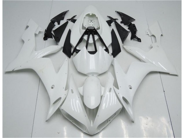 White 2004-2006 Yamaha YZF R1 Motorcycle Fairing