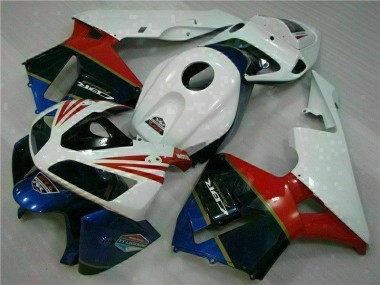 White 2005-2006 Honda CBR600RR Motorcycle Fairing Kits