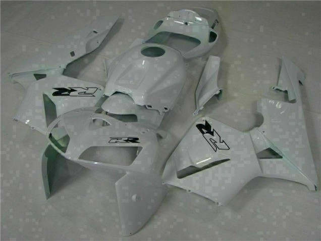 White 2005-2006 Honda CBR600RR Motorcycle Fairing