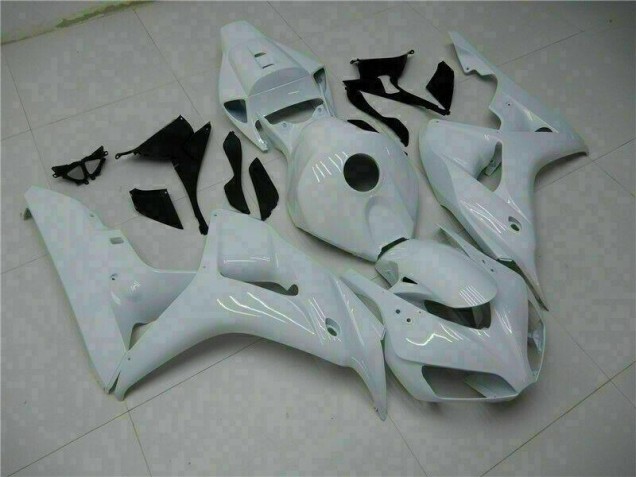 White 2006-2007 Honda CBR1000RR Motorcycle Bodywork White 2006-2007 Honda CBR1000RR Motorcycle Bodywork
