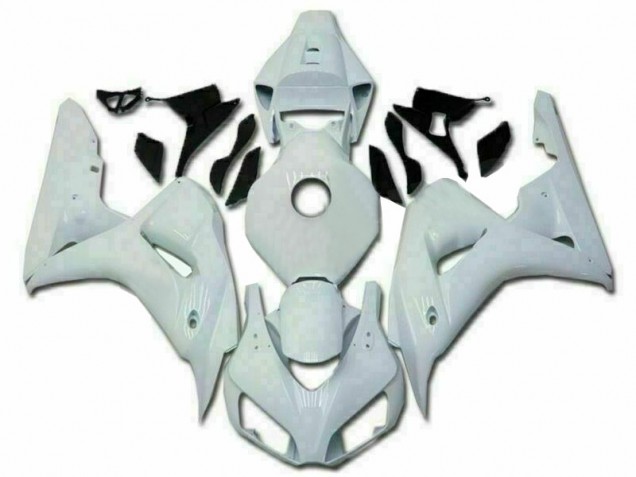 White 2006-2007 Honda CBR1000RR Motorcycle Bodywork White 2006-2007 Honda CBR1000RR Motorcycle Bodywork