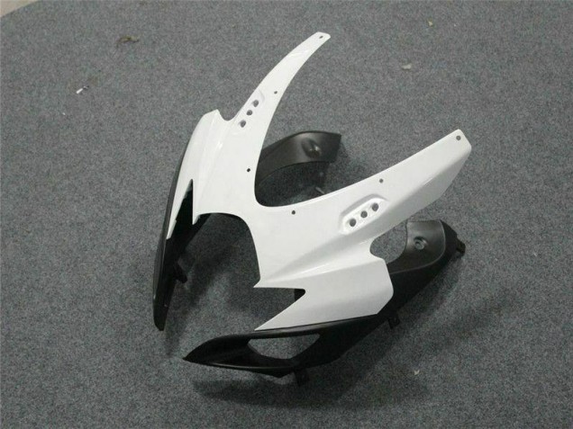 White 2006-2007 Suzuki GSXR 600/750 Motorcycle Fairings White 2006-2007 Suzuki GSXR 600/750 Motorcycle Fairings