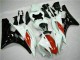 White 2006-2007 Yamaha YZF R6 Motorcycle Fairings