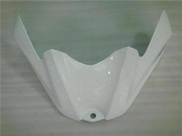 White 2008-2010 Suzuki GSXR 600/750 Motorcycle Fairing White 2008-2010 Suzuki GSXR 600/750 Motorcycle Fairing