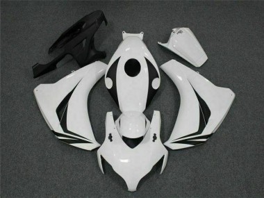 White 2008-2011 Honda CBR1000RR Motorcycle Fairing Kits & Plastic