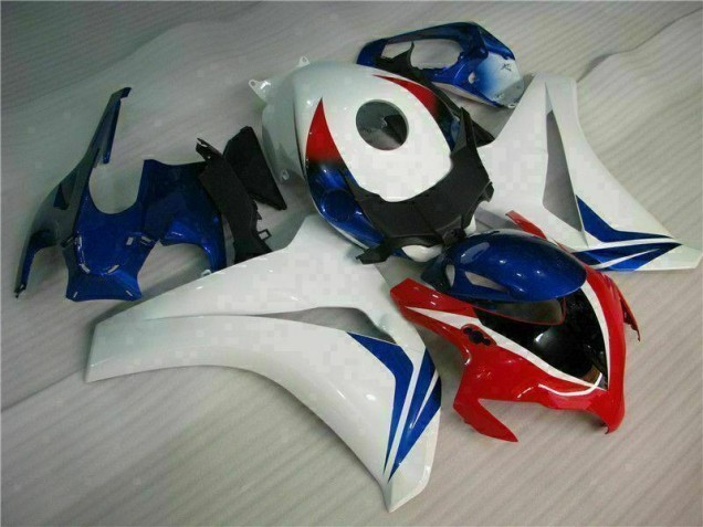 White 2008-2011 Honda CBR1000RR Motorcycle Fairing White 2008-2011 Honda CBR1000RR Motorcycle Fairing