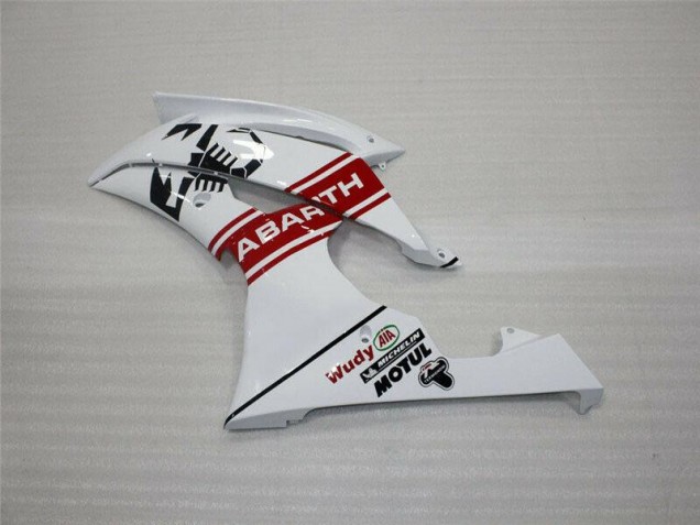 White 2008-2016 Yamaha YZF R6 Motorcycle Fairing & Bodywork White 2008-2016 Yamaha YZF R6 Motorcycle Fairing & Bodywork