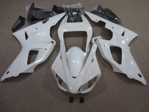 White 2009-2011 Yamaha YZF R1 Motorcycle Fairing