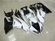 White 2009-2012 Kawasaki ZX6R Motorcycle Fairings