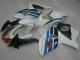 White 2009-2016 Suzuki GSXR 1000 Motorcycle Fairings