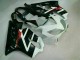 White Black 2001-2003 Honda CBR600 F4i Motorcycle Fairing
