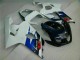White Black 2004-2005 Suzuki GSXR 600/750 Motorcycle Fairings