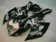 White Black 2005-2006 Suzuki GSXR 1000 Motorcycle Fairings