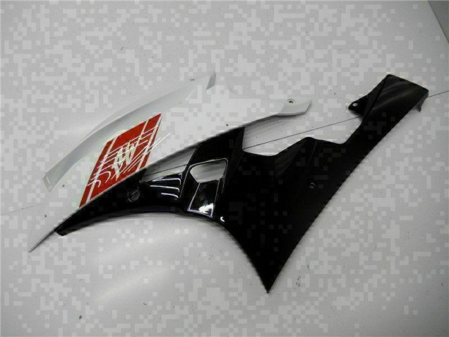White Black 2006-2007 Yamaha YZF R6 Motorcycle Bodywork White Black 2006-2007 Yamaha YZF R6 Motorcycle Bodywork