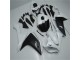 White Black 2007-2008 Yamaha YZF R1 Motorcycle Fairings