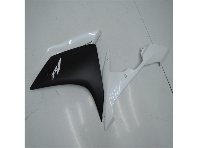 White Black 2007-2008 Yamaha YZF R1 Motorcycle Fairings