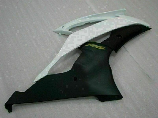 White Black 2008-2016 Yamaha YZF R6 Motorcycle Fairing