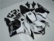 White Black 2009-2012 Honda CBR600RR Motorcycle Fairing White Black 2009-2012 Honda CBR600RR Motorcycle Fairing