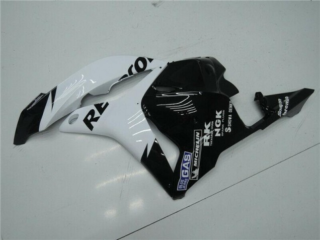 White Black 2009-2012 Honda CBR600RR Motorcycle Fairing White Black 2009-2012 Honda CBR600RR Motorcycle Fairing