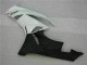White Black 2009-2012 Kawasaki ZX6R Motorcycle Fairing White Black 2009-2012 Kawasaki ZX6R Motorcycle Fairing
