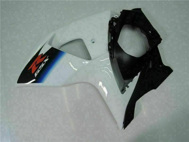 White Black 2009-2016 Suzuki GSXR 1000 Motorcycle Bodywork