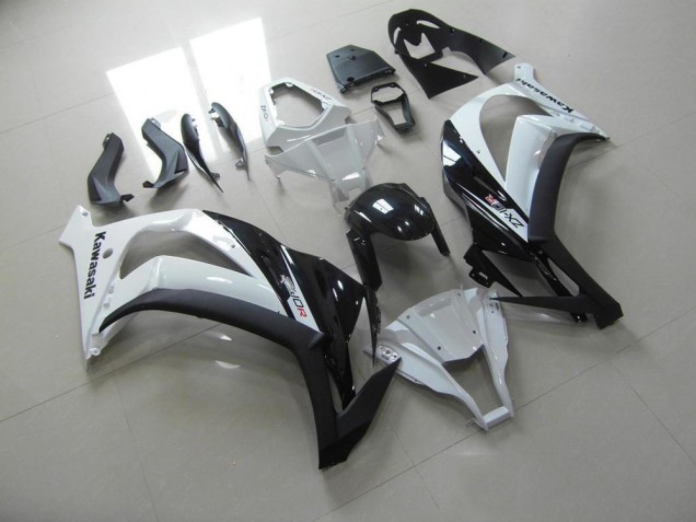 White Black 2011-2015 Kawasaki ZX10R Motorcycle Fairings White Black 2011-2015 Kawasaki ZX10R Motorcycle Fairings