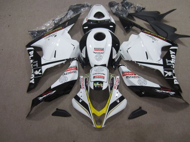 White Black DENSO RIZOMA 2009-2012 Honda CBR600RR Motorcycle Fairings
