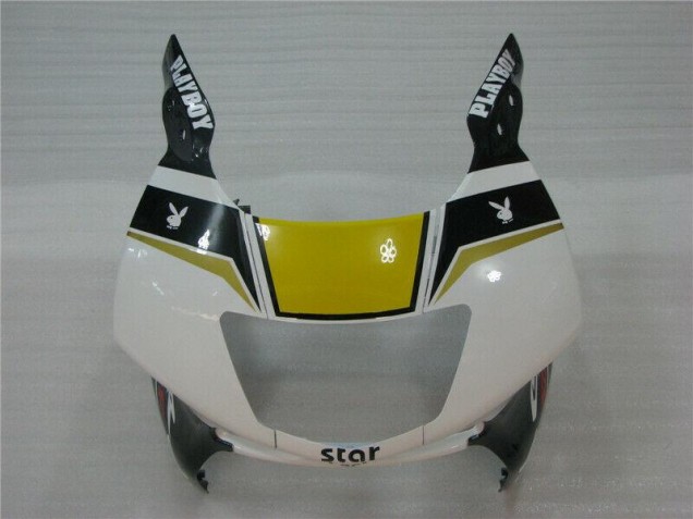 White Black Playboy 1995-1998 Honda CBR600 F3 Motorcycle Fairings White Black Playboy 1995-1998 Honda CBR600 F3 Motorcycle Fairings