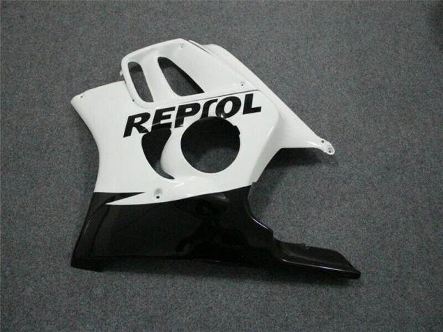 White Black Repsol 1995-1998 Honda CBR600 F3 Motorcycle Fairings