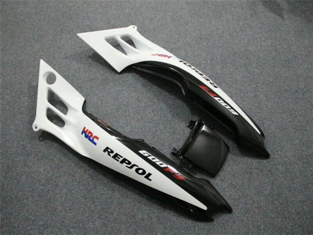 White Black Repsol 1995-1998 Honda CBR600 F3 Motorcycle Fairings