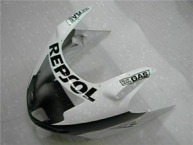White Black Repsol 1996-2007 Honda CBR1100XX Motorcycle Fairings White Black Repsol 1996-2007 Honda CBR1100XX Motorcycle Fairings