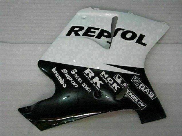 White Black Repsol 1996-2007 Honda CBR1100XX Motorcycle Fairings White Black Repsol 1996-2007 Honda CBR1100XX Motorcycle Fairings