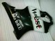 White Black West 2001-2003 Honda CBR600 F4i Motorcycle Fairings