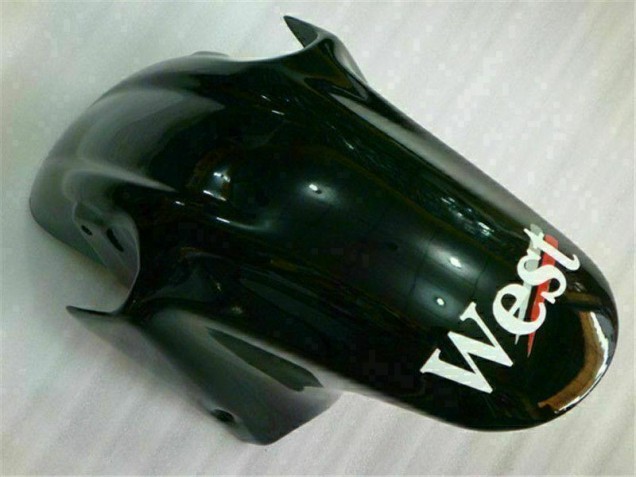 White Black West 2001-2003 Honda CBR600 F4i Motorcycle Fairings