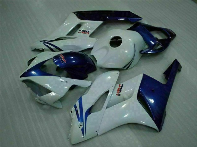 White Blue 2004-2005 Honda CBR1000RR Motorcycle Fairing