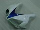White Blue 2004-2005 Honda CBR1000RR Motorcycle Fairing