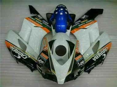 White Blue 2004-2005 Honda CBR1000RR Motorcycle Fairings
