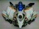 White Blue 2004-2005 Honda CBR1000RR Motorcycle Fairings