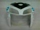 White Blue 2005-2006 Honda CBR600RR Motorcycle Fairing