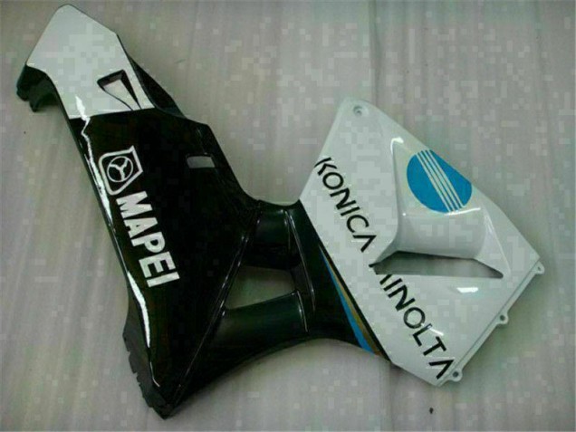 White Blue 2005-2006 Honda CBR600RR Motorcycle Fairing