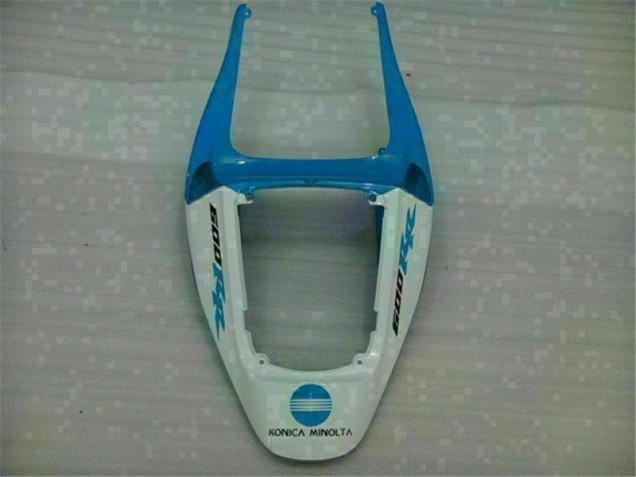 White Blue 2005-2006 Honda CBR600RR Motorcycle Fairing