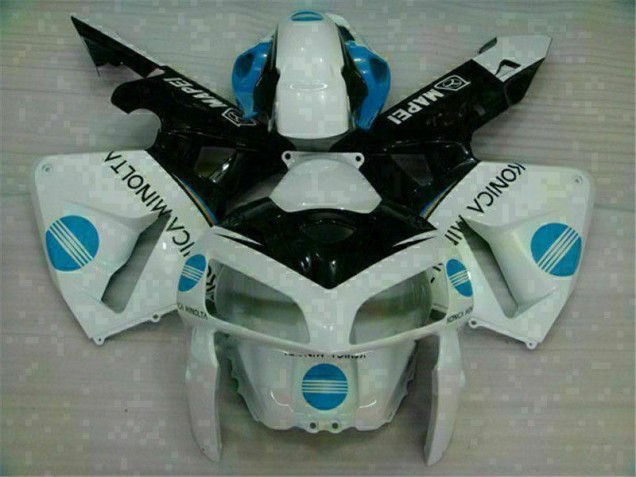 White Blue 2005-2006 Honda CBR600RR Motorcycle Fairing