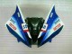 White Blue 2006-2007 Yamaha YZF R6 Motorcycle Fairing White Blue 2006-2007 Yamaha YZF R6 Motorcycle Fairing