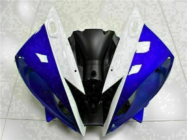 White Blue 2006-2007 Yamaha YZF R6 Motorcycle Fairings