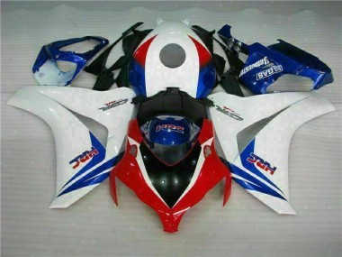 White Blue 2008-2011 Honda CBR1000RR Motorcycle Fairing Kits