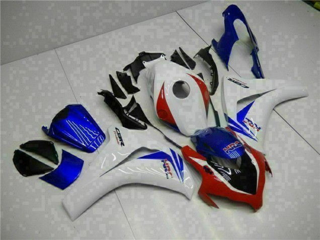 White Blue 2008-2011 Honda CBR1000RR Motorcycle Fairings White Blue 2008-2011 Honda CBR1000RR Motorcycle Fairings