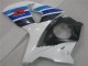 White Blue 2009-2016 Suzuki GSXR 1000 Motorcycle Fairings