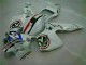 White Blue R 2 2003-2004 Honda CBR600RR Motorcycle Fairings